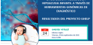 GHELP presents its results in the detection of early hearing loss in children