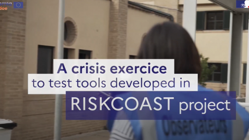 Interreg Sudoe - Projeto RISKCOAST - Simulação em Maiorca